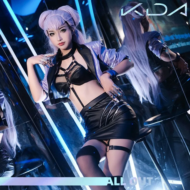 Костюм для косплея LOL Эвелинн KDA Косплей Команда Униформа Хэллоуин Эвелинн костюм парик карнавальный сексуальный 2020 S10 финалы EIFINI костюм
Костюм для косплея LOL Эвелинн KDA Косплей Команда Униформа Хэллоуин Эвелинн костюм парик карнавальный сексуальный 2020 S10 финалы EIFINI костюм