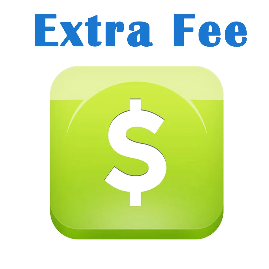 Extra Fee For Shipping Fee / Remote Fee / Resend Parce / Reissue