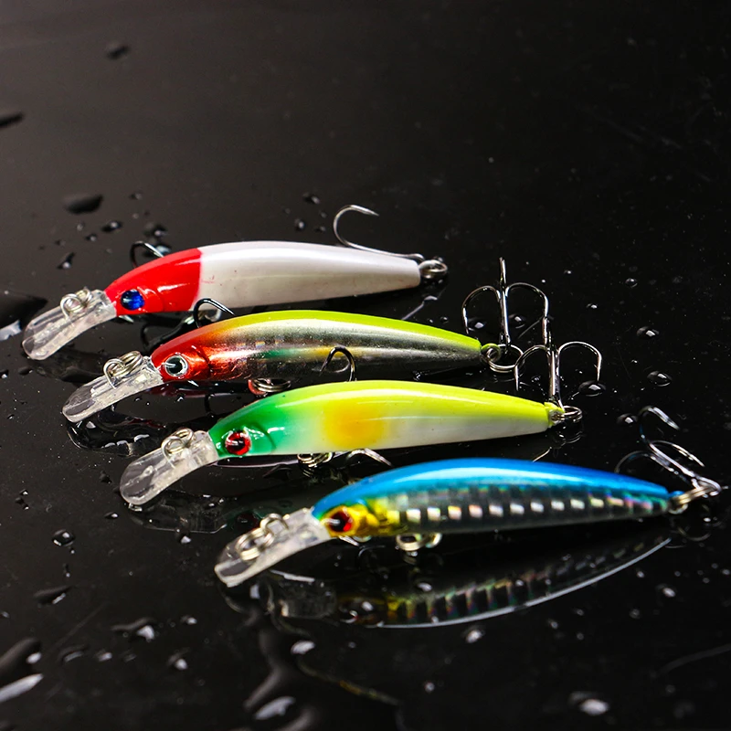 Fishing Lure 7cm 4g Lifelike Minnow Isca Artificial Bait for Bass Trout Pike Saltwater Sea Fishing Accessories 1pcs
Fishing Lure 7cm 4g Lifelike Minnow Isca Artificial Bait for Bass Trout Pike Saltwater Sea Fishing Accessories 1pcs