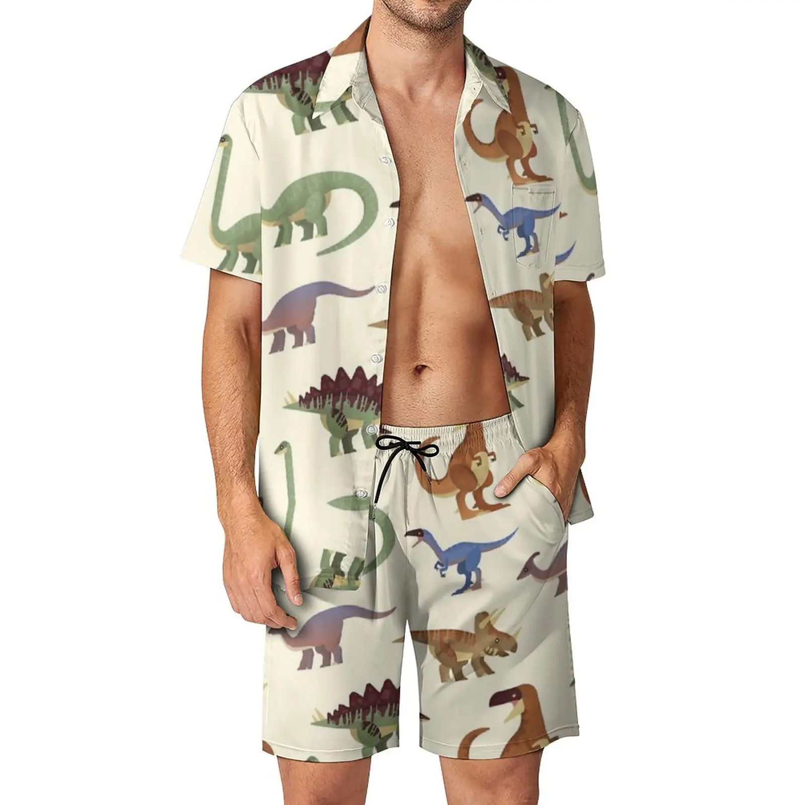 Dinosaur Pattern Men's Beach Suit Graphic Cool 2 Pieces Coordinates High Quality Beach USA Size
Dinosaur Pattern Men's Beach Suit Graphic Cool 2 Pieces Coordinates High Quality Beach USA Size