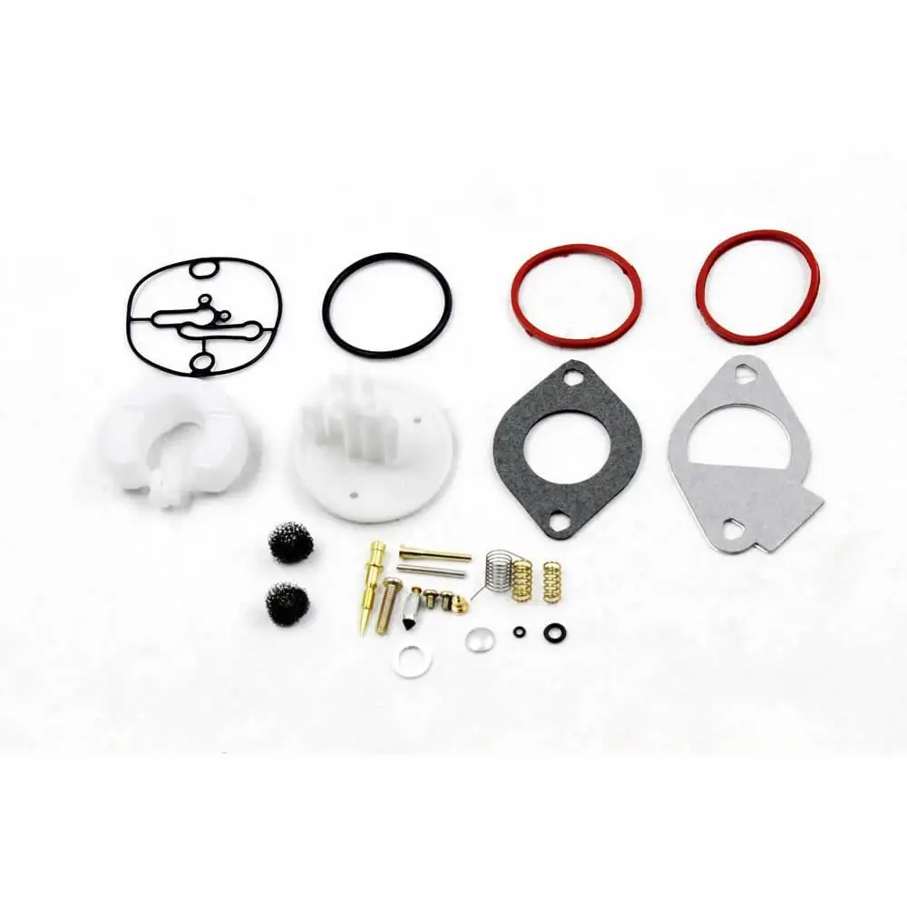 796184 Carburetor Overhaul Rebuild Kit for Briggs & Stratton Lawn Mower Tractor 11 HP-19 HP with 699915 Fuel Solenoid Valve
796184 Carburetor Overhaul Rebuild Kit for Briggs & Stratton Lawn Mower Tractor 11 HP-19 HP with 699915 Fuel Solenoid Valve