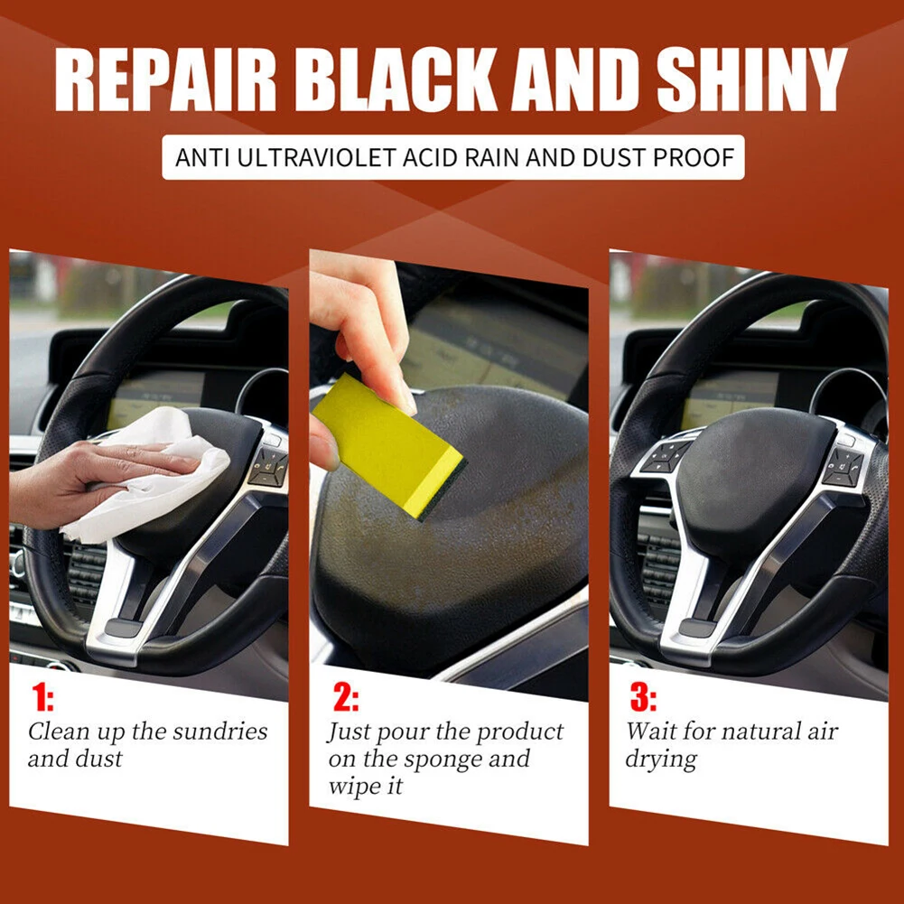 30ml Nano-Plated Car Plastic Plating Agent Coating Polishing Cleaning Tool Plating Liquid Sponge Brush Replacement Sealed Bottle
30ml Nano-Plated Car Plastic Plating Agent Coating Polishing Cleaning Tool Plating Liquid Sponge Brush Replacement Sealed Bottle