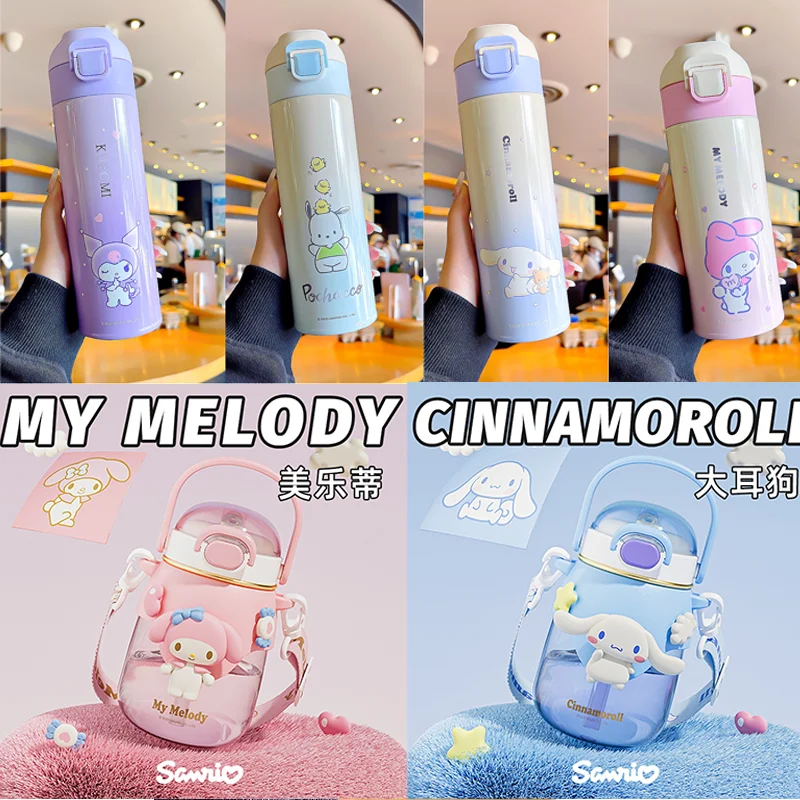 Cinnamoroll Water Bottle Kawaii Sanrios Anime Kurumi Melody Student Water Bottle Wakoum Portable Insulated Water Bottle Gift Kid
Cinnamoroll Water Bottle Kawaii Sanrios Anime Kurumi Melody Student Water Bottle Wakoum Portable Insulated Water Bottle Gift Kid