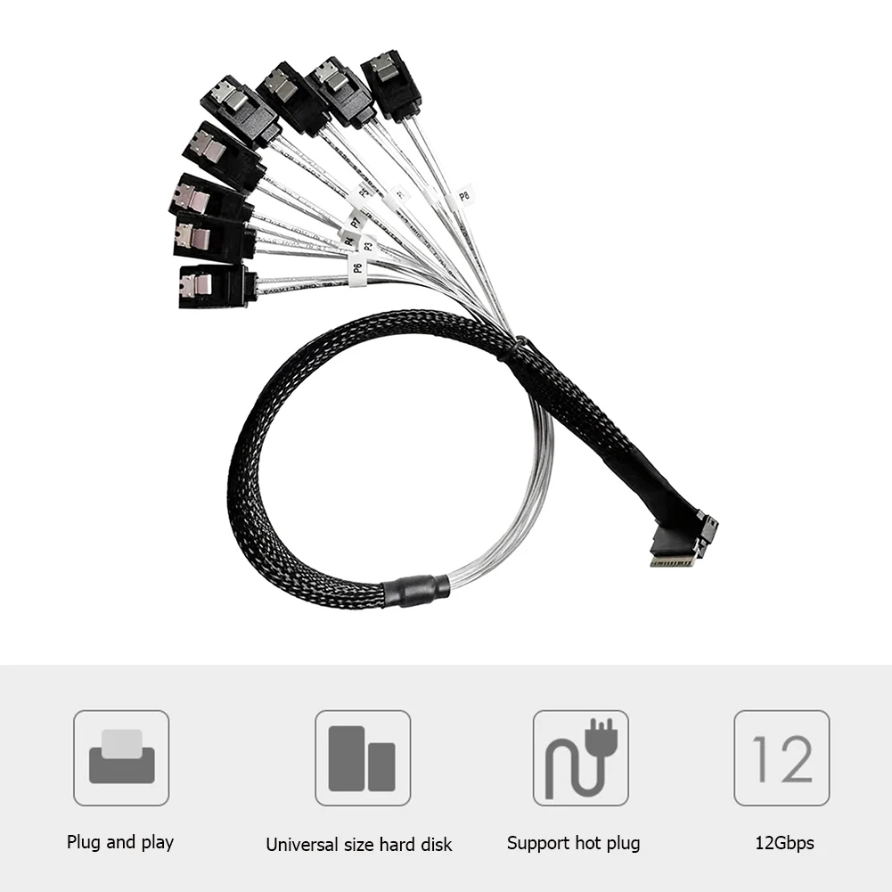 Тонкая линия SAS4.0 SFF-8654 8i к SATA адаптер с 8 портами целевой жесткий диск 50 см кабель адаптера для серверной майнинга BTC ETH Rig
Тонкая линия SAS4.0 SFF-8654 8i к SATA адаптер с 8 портами целевой жесткий диск 50 см кабель адаптера для серверной майнинга BTC ETH Rig