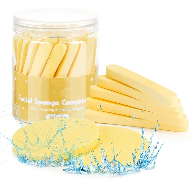 50Pcs Cosmetic Puff Compressed Cleaning Sponge Facial Clean Washing Pad Sponge Face Care Cleansing Makeup Remover Tools
50Pcs Cosmetic Puff Compressed Cleaning Sponge Facial Clean Washing Pad Sponge Face Care Cleansing Makeup Remover Tools