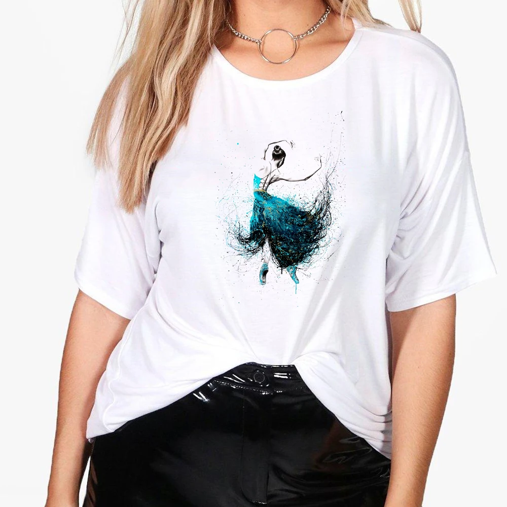 T-shirts Ballet Graphic Printe Shirts Summer Elegant Tops Simplee Casual Harajuku Short Sleeve Women's Clothing 2022 New Fashion
T-shirts Ballet Graphic Printe Shirts Summer Elegant Tops Simplee Casual Harajuku Short Sleeve Women's Clothing 2022 New Fashion