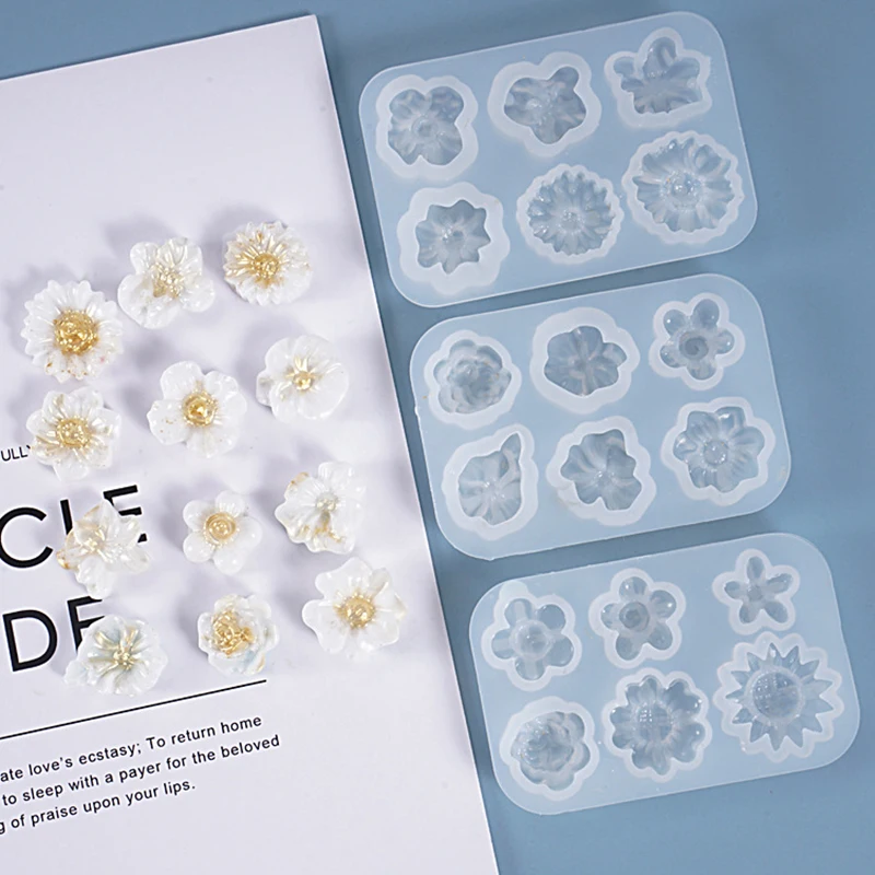 DIY Multi-specification Crystal Epoxy Small Flower Mold Decoration Whole Board Decoration Whole Board Silicone Mould DIY Produc
DIY Multi-specification Crystal Epoxy Small Flower Mold Decoration Whole Board Decoration Whole Board Silicone Mould DIY Produc