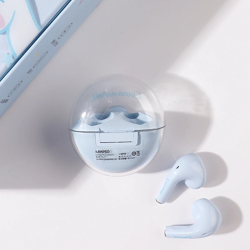 Sanrios Kuromi Cinnamoroll Hellokittys Anime Kawaii Tws Bluetooth Headset Wireless Headset Noise-Cancelling Charging Case
Sanrios Kuromi Cinnamoroll Hellokittys Anime Kawaii Tws Bluetooth Headset Wireless Headset Noise-Cancelling Charging Case