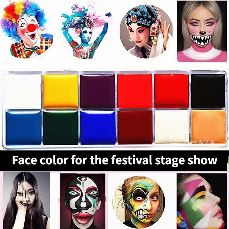 Multi-color Face Painting Body Painting Paste Pigment Flash Tattoo Children's Facial Party Makeup Beauty Palette Kit Wholesale
Multi-color Face Painting Body Painting Paste Pigment Flash Tattoo Children's Facial Party Makeup Beauty Palette Kit Wholesale