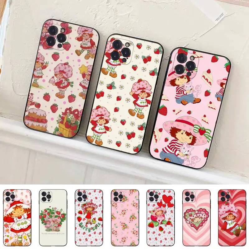 Strawberry Shortcake Girl Phone Case For iPhone 13 Pro MAX 14 11 12 Mini X XS XR 6 7 8 Plus SE 2020 Soft TPU Cover
Strawberry Shortcake Girl Phone Case For iPhone 13 Pro MAX 14 11 12 Mini X XS XR 6 7 8 Plus SE 2020 Soft TPU Cover
