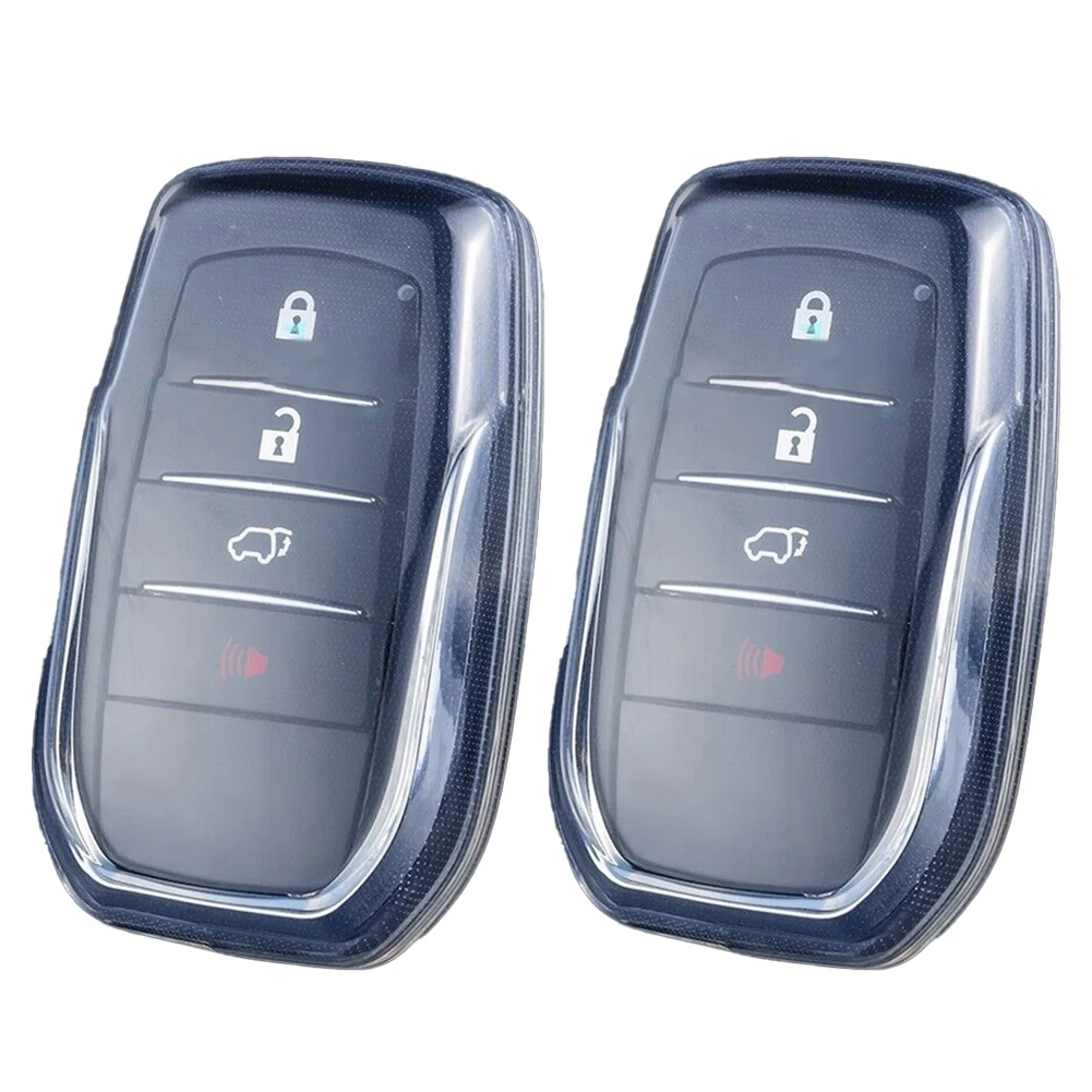 Прозрачная задняя крышка для Toyota, 2 предмета, легкий и прочный, простая установка
Прозрачная задняя крышка для Toyota, 2 предмета, легкий и прочный, простая установка