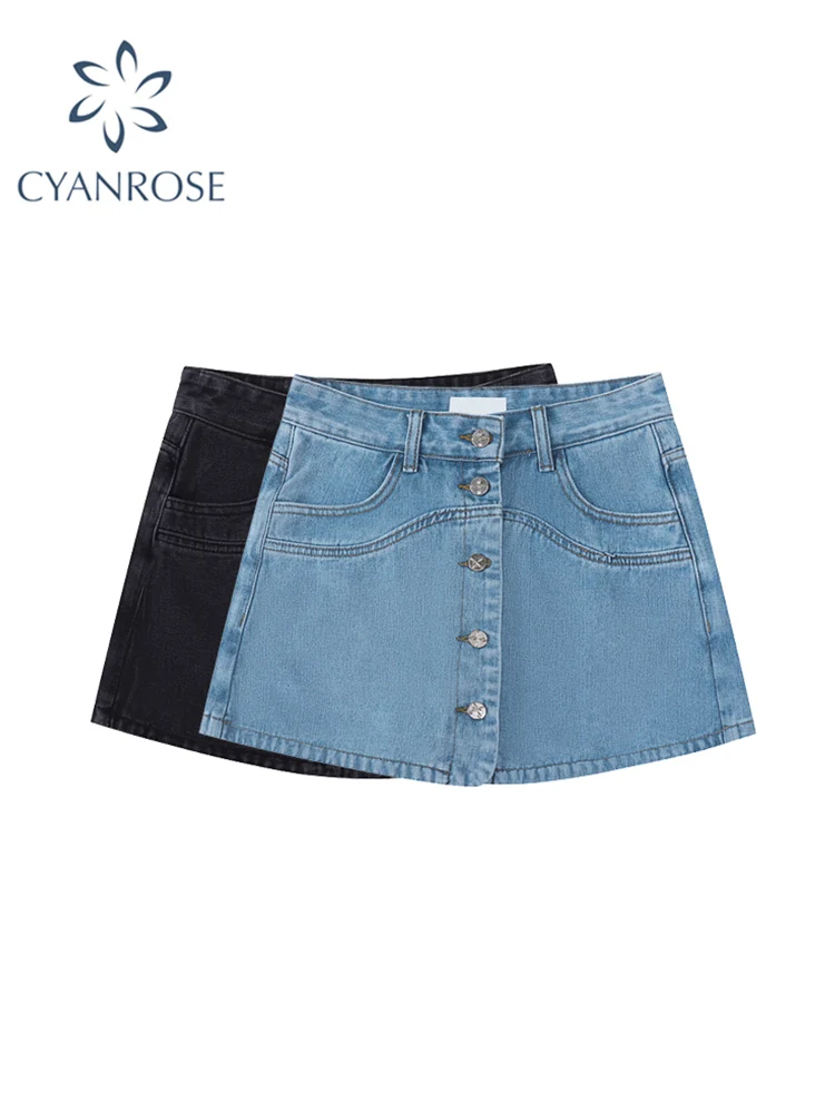 Vintage Denim Shorts Skirt Women Streetwear Ladies Button High Waist Short Jeans Casual All Match Chic A-line Shorts 2022 Summer
Vintage Denim Shorts Skirt Women Streetwear Ladies Button High Waist Short Jeans Casual All Match Chic A-line Shorts 2022 Summer