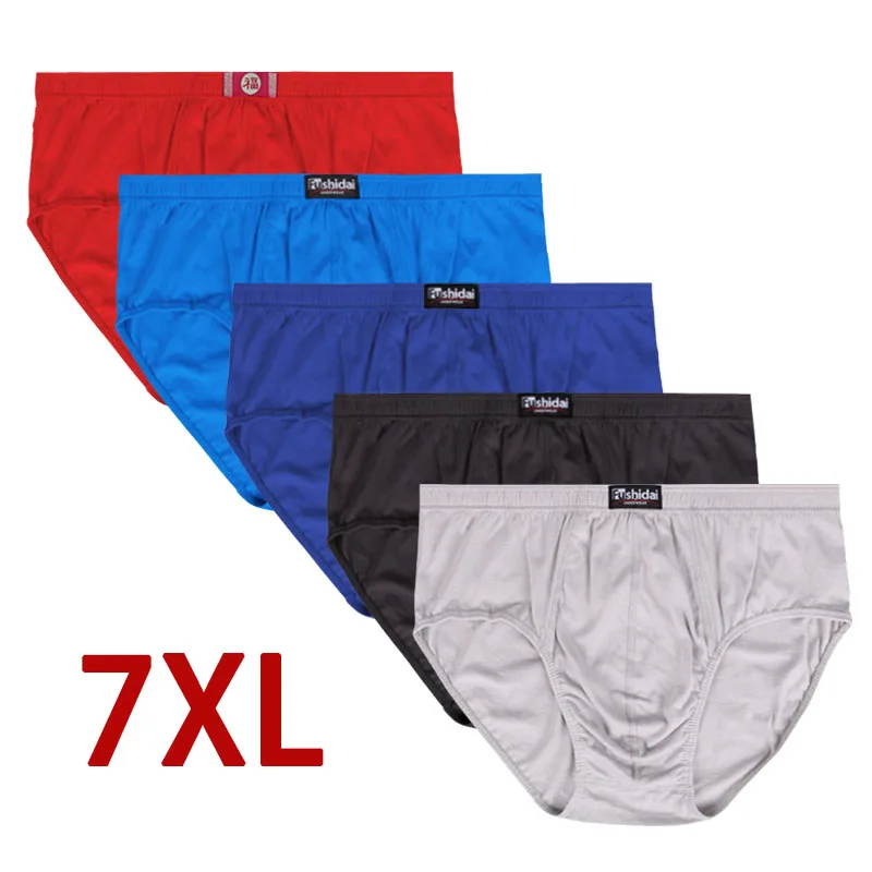 5pcs/Lot 7XL Plus Size Cotton Men Briefs Men's Underwear Male Briefs Underpants for Men Panties Mens Pant Men Shorts Comfortable
5pcs/Lot 7XL Plus Size Cotton Men Briefs Men's Underwear Male Briefs Underpants for Men Panties Mens Pant Men Shorts Comfortable
