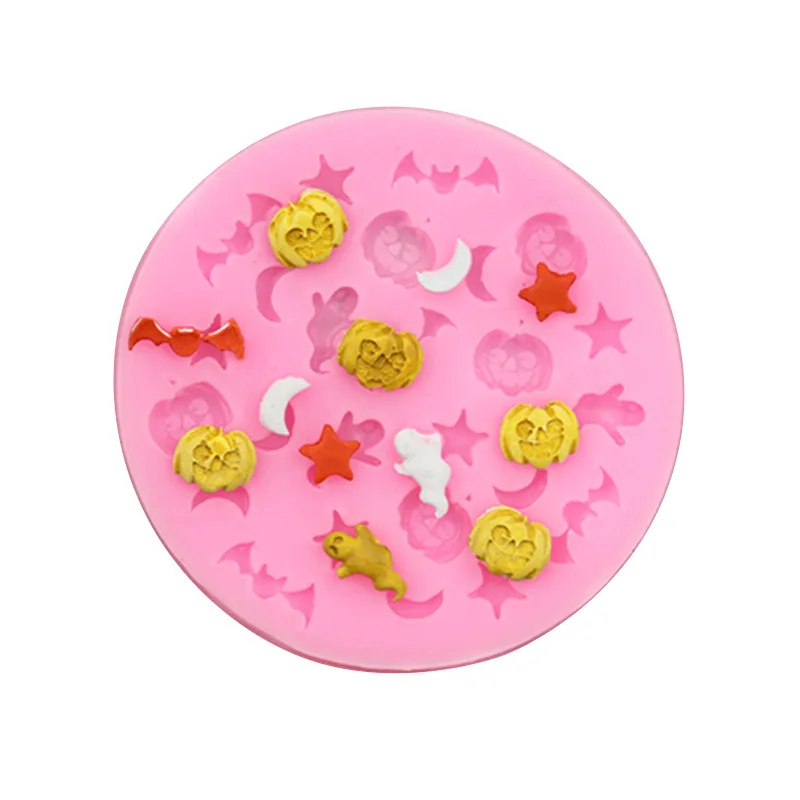 Жидкая тыква летучая мышь Луна помадка силиконовая форма для украшения фотографий 78 
Жидкая тыква летучая мышь Луна помадка силиконовая форма для украшения фотографий 78