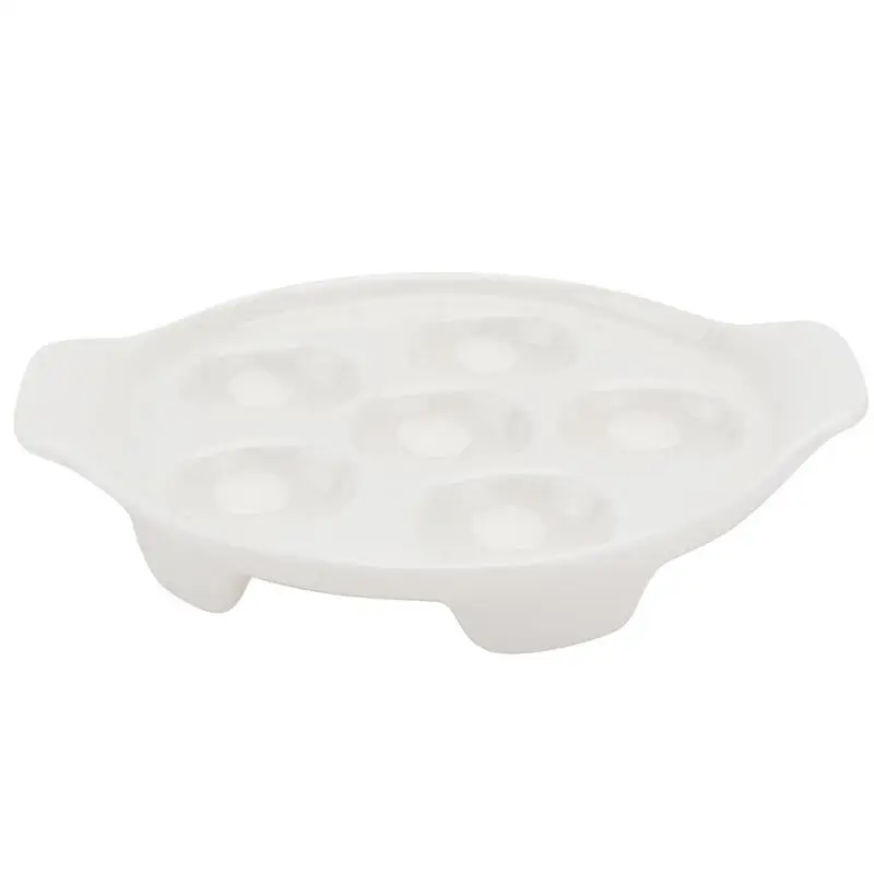 1Pc Snail Baking Dish Ceramic Escargot Plates Mushroom Plate Compartment Escargot Plate Escargot Bowl
1Pc Snail Baking Dish Ceramic Escargot Plates Mushroom Plate Compartment Escargot Plate Escargot Bowl