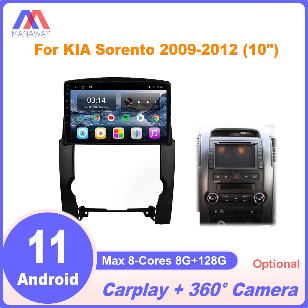 Android 11 For KIA Sorento 2009-2012 DSP CarPlay Car Radio Stereo Multimedia Video MP5 Player Navigation GPS 2 Din Dvd
Android 11 For KIA Sorento 2009-2012 DSP CarPlay Car Radio Stereo Multimedia Video MP5 Player Navigation GPS 2 Din Dvd