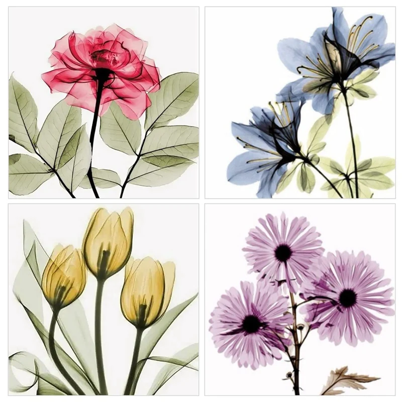 4Pcs DIY Full Round Drill Diamond Painting Cross Stitch Craft Kits Home Mural Art Decoration Children Gifts, Flower
4Pcs DIY Full Round Drill Diamond Painting Cross Stitch Craft Kits Home Mural Art Decoration Children Gifts, Flower