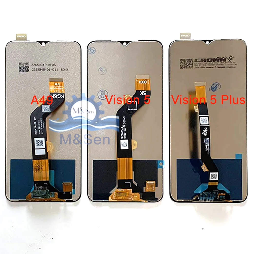 For Itel Vision 5 Plus LCD Vision5 S663LC S662LCN LCD Display Screen Touch Panel Digitizer For Itel A49 LCD Screen A661L Display
For Itel Vision 5 Plus LCD Vision5 S663LC S662LCN LCD Display Screen Touch Panel Digitizer For Itel A49 LCD Screen A661L Display
