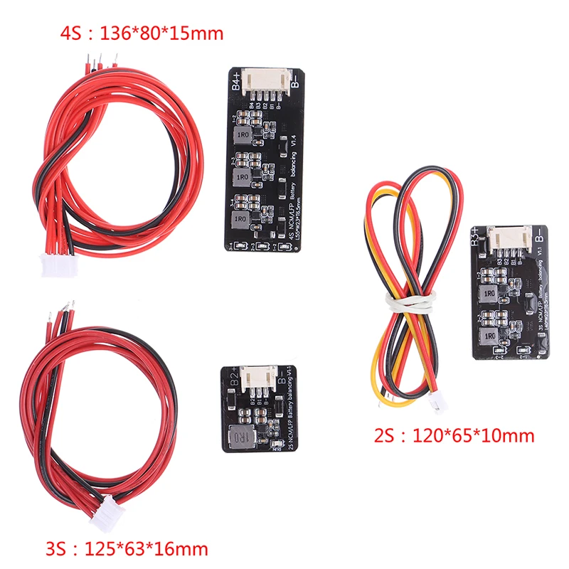 2S 3S 4S New Active Balancer Board 1.2A Lifepo4 Lipo Li-ion Lithium Battery Energy Transfer Equalizer Module Inductive Version
2S 3S 4S New Active Balancer Board 1.2A Lifepo4 Lipo Li-ion Lithium Battery Energy Transfer Equalizer Module Inductive Version