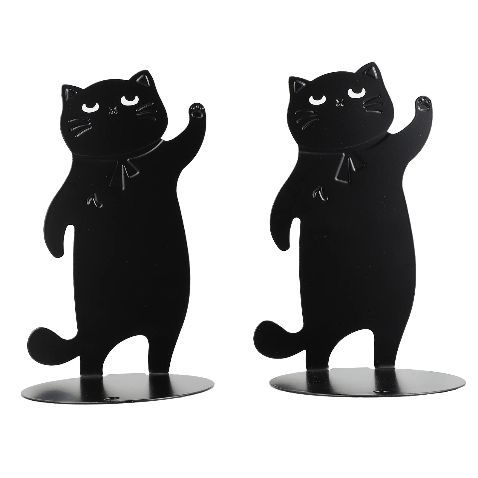 Cat Shape Bookend Supports Animal Books Stoppers Iron Bookshelf Baffle Metal Bookends Holder
Cat Shape Bookend Supports Animal Books Stoppers Iron Bookshelf Baffle Metal Bookends Holder