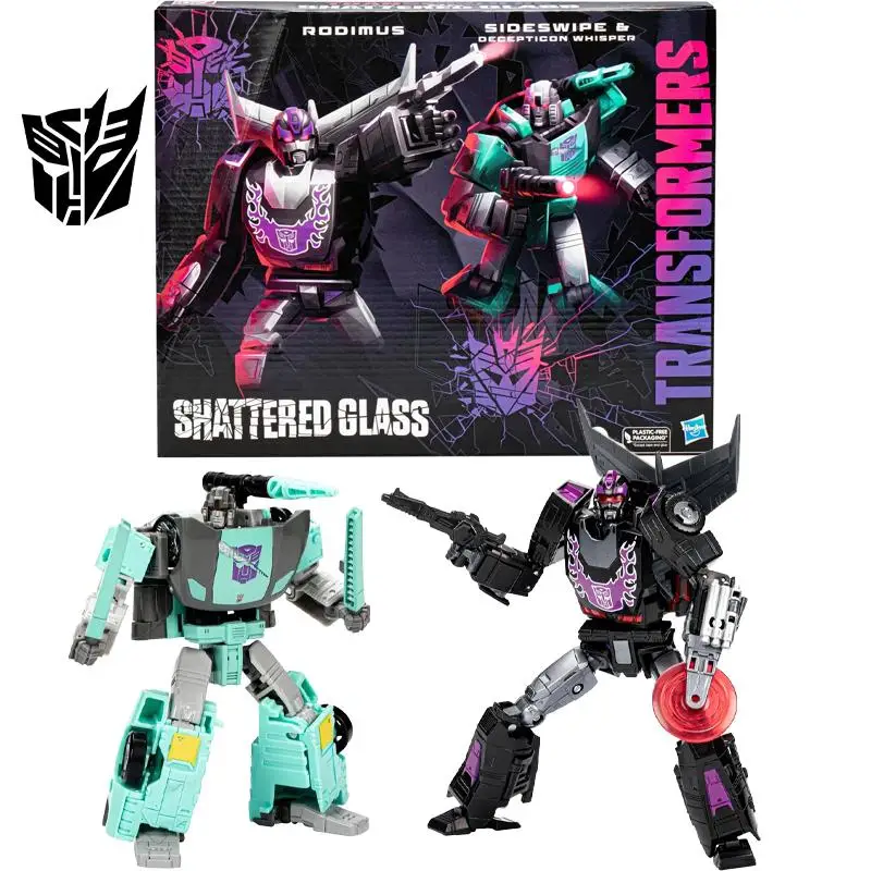 Hasbro Transformers Shattered Glass Rodimus Prime Sideswipe Action Figure Free Shipping Hobby Collect Birthday Present Gift
Hasbro Transformers Shattered Glass Rodimus Prime Sideswipe Action Figure Free Shipping Hobby Collect Birthday Present Gift