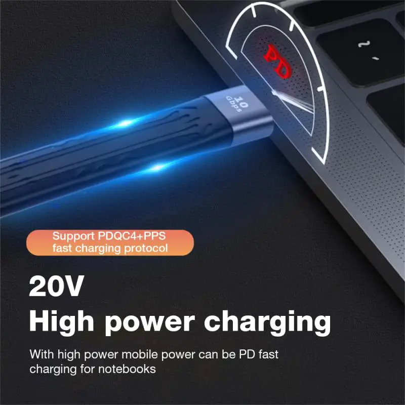 New Usb-c Hub 5a 4k Type-c Transmission Data Cable Soft Pd100w Data Cable Laptop Accessories 10gbps Cable Fpc Flexible Cable
New Usb-c Hub 5a 4k Type-c Transmission Data Cable Soft Pd100w Data Cable Laptop Accessories 10gbps Cable Fpc Flexible Cable