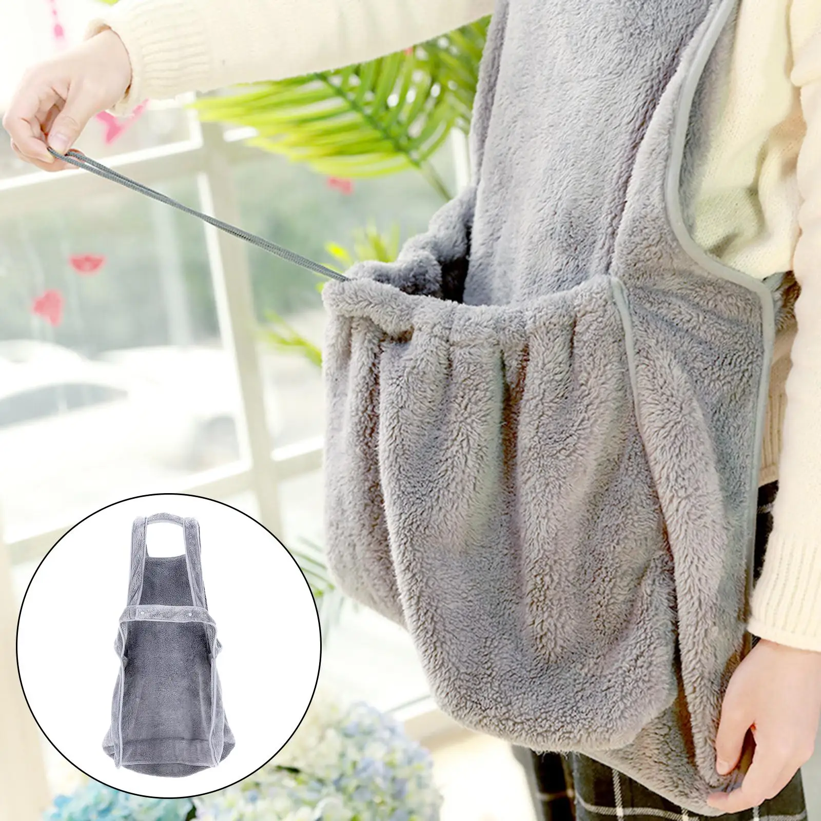 Cat Holder Carrier Apron Velvet Kitten Sling Accompany Carrier Bag Sleeping Chest Apron with Pocket for Holding Hands-Free
Cat Holder Carrier Apron Velvet Kitten Sling Accompany Carrier Bag Sleeping Chest Apron with Pocket for Holding Hands-Free