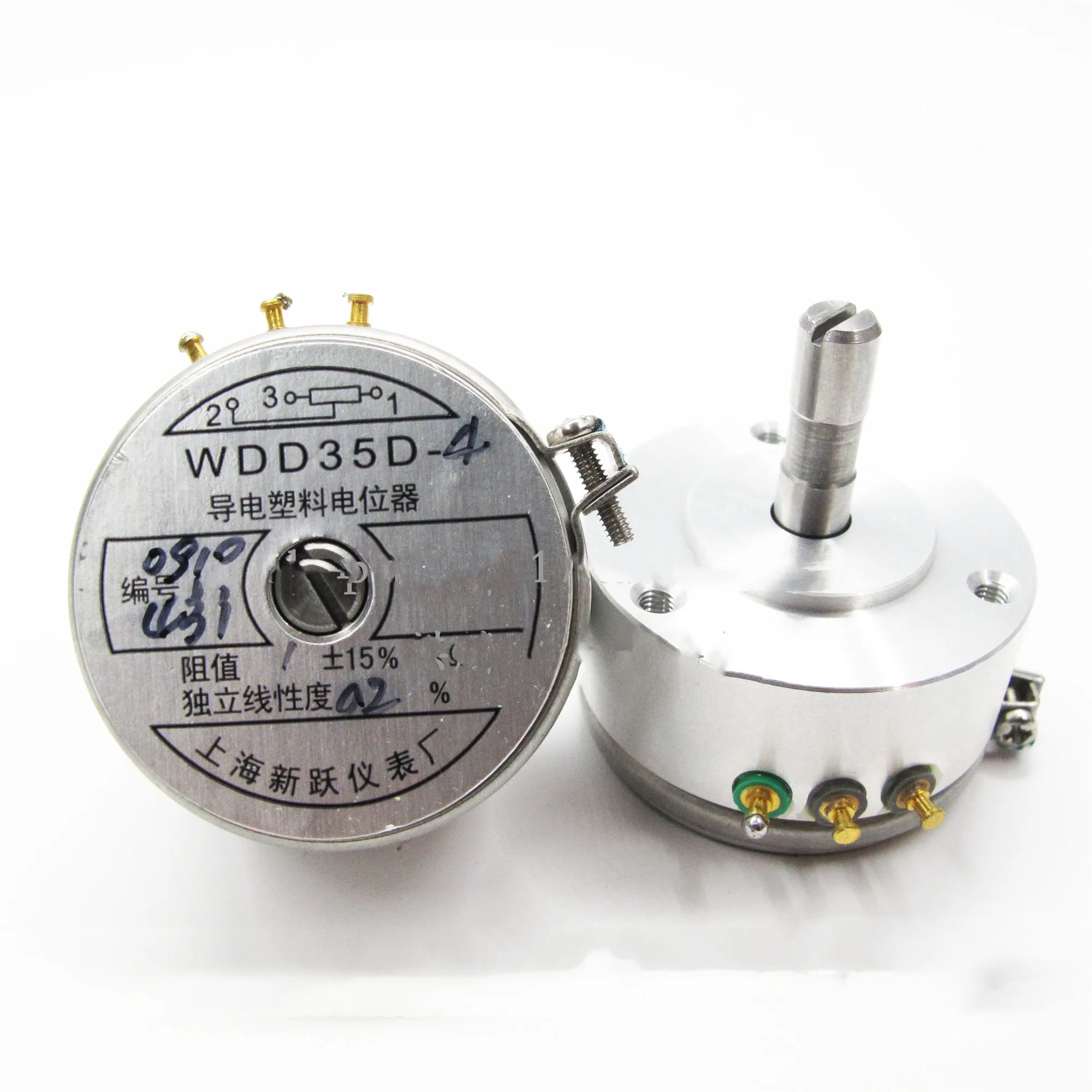 YYT WDD35D-4 1K 2K 5K 10K 0.2% sensor potentiometer conductive plastic angular displacement
YYT WDD35D-4 1K 2K 5K 10K 0.2% sensor potentiometer conductive plastic angular displacement
