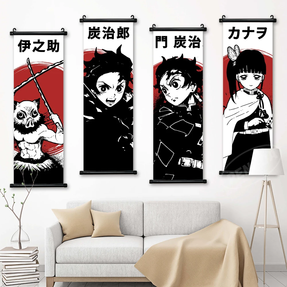 Wall Artwork Demon Slayer Canvas Kamado Tanjirou Pictures Painting Printed Kamado Nezuko Poster Hanging Scrolls Home Decoration
Wall Artwork Demon Slayer Canvas Kamado Tanjirou Pictures Painting Printed Kamado Nezuko Poster Hanging Scrolls Home Decoration