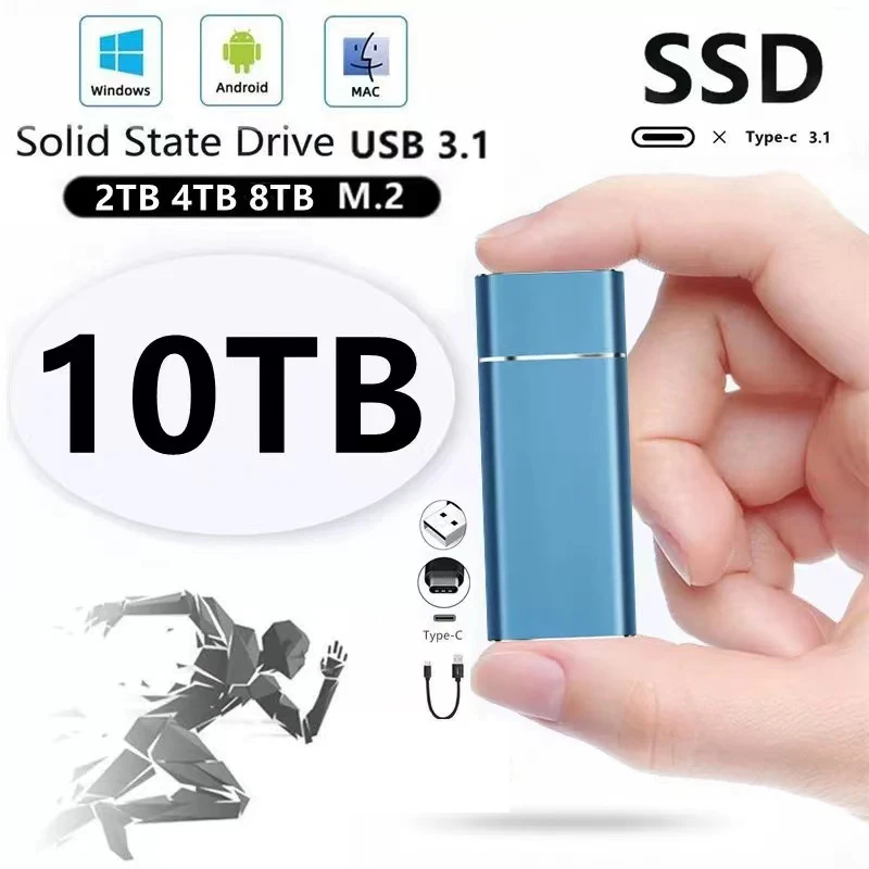 Твердотельный накопитель M.2 SSD, 16 ТБ, 1 ТБ, портативный накопитель для компьютера, USB 3,1, твердотельный диск
Твердотельный накопитель M.2 SSD, 16 ТБ, 1 ТБ, портативный накопитель для компьютера, USB 3,1, твердотельный диск