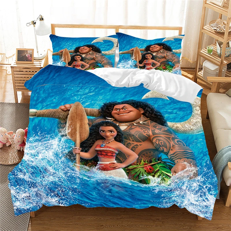 Комплект постельного белья Disney Moana, из полиэстера, односпальный, двухспальный, размер King Size, украшение для спальни, с мультяшным рисунком, дл...
Комплект постельного белья Disney Moana, из полиэстера, односпальный, двухспальный, размер King Size, украшение для спальни, с мультяшным рисунком, дл...