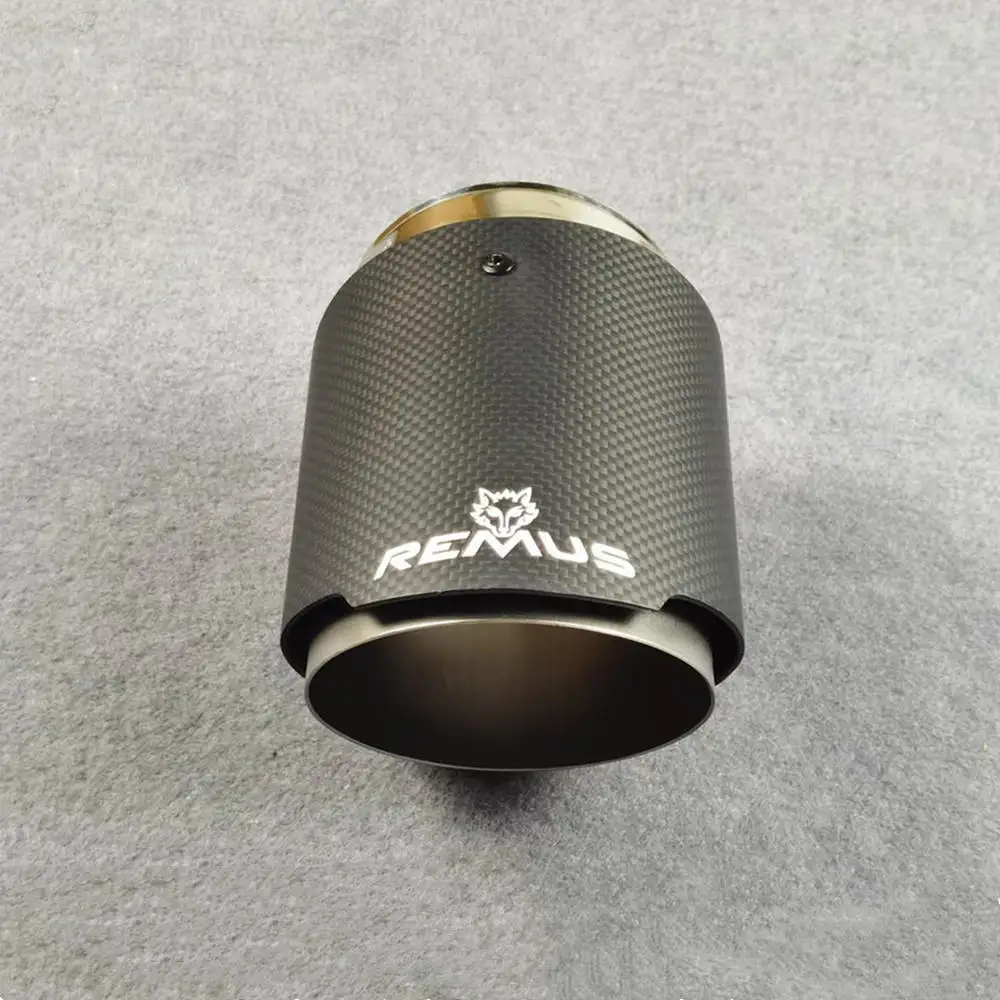 1 Piece Remus Exhaust Pipe Car Universal Exhaust System OUT 130MM Stainless Steel Carbon Fiber Muffler Tip Nozzles Tails Throat
1 Piece Remus Exhaust Pipe Car Universal Exhaust System OUT 130MM Stainless Steel Carbon Fiber Muffler Tip Nozzles Tails Throat
