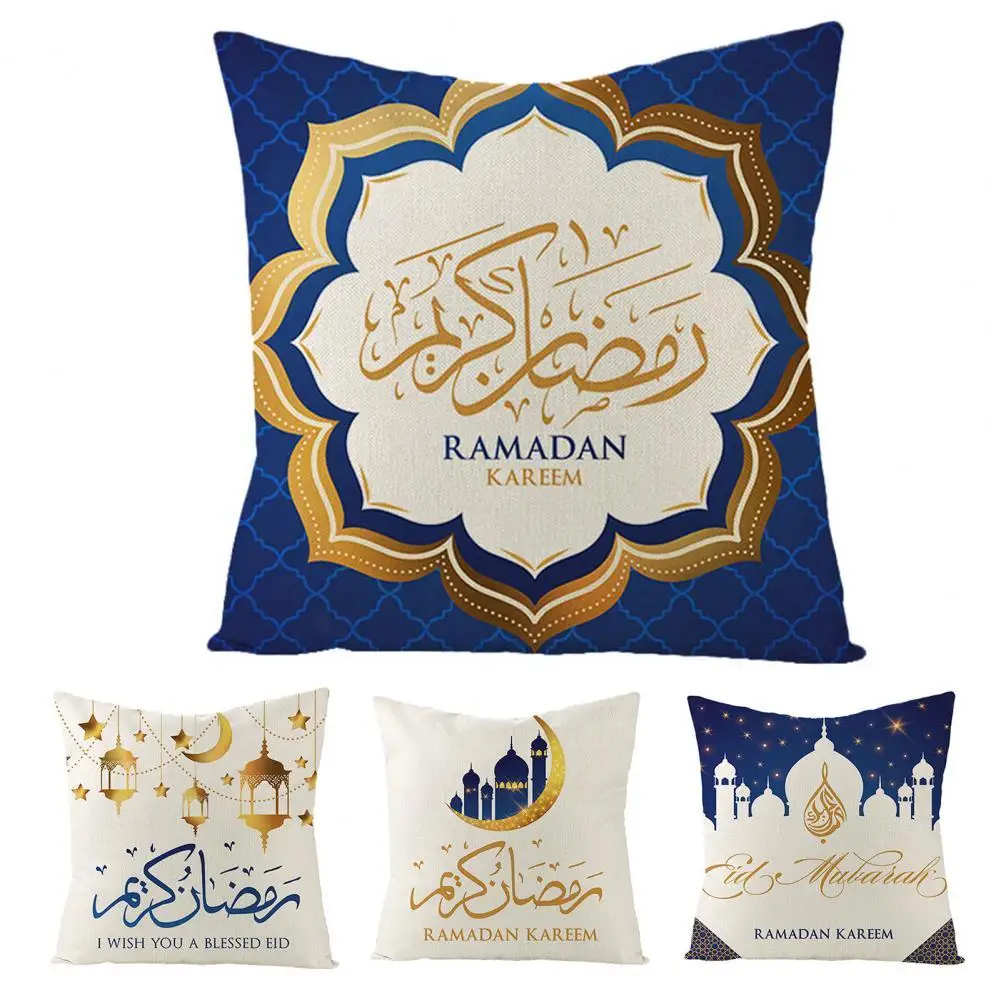 2022 Mubarak Pillowcase Decor for Home Sofa Cushion Cover Islamic Kareem Decoration Mosque Muslim Pillow Cover
2022 Mubarak Pillowcase Decor for Home Sofa Cushion Cover Islamic Kareem Decoration Mosque Muslim Pillow Cover