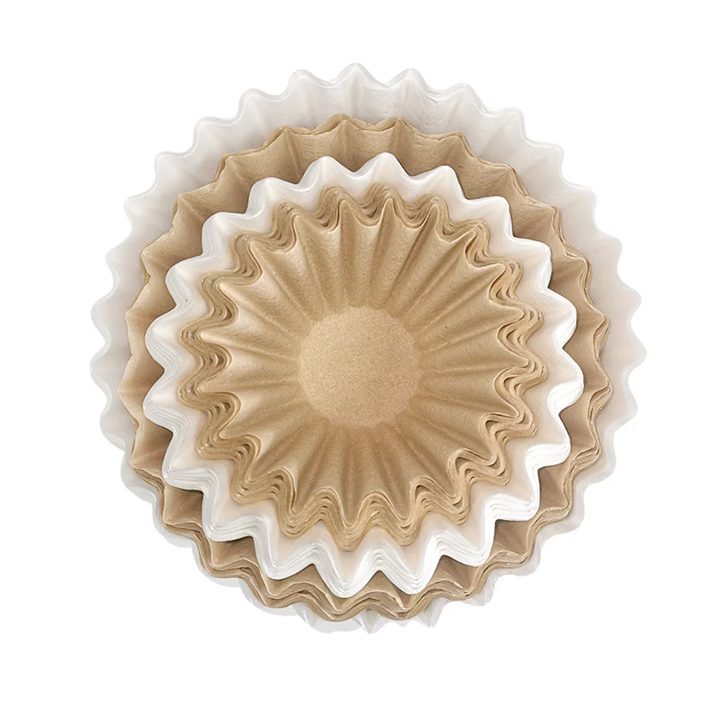 Single Serving Paper Cake Bowl Shape Origami Filter Cup Raw Wood Pulp Filters Replacement High-efficiency Filter Paper 51g Drip
Single Serving Paper Cake Bowl Shape Origami Filter Cup Raw Wood Pulp Filters Replacement High-efficiency Filter Paper 51g Drip