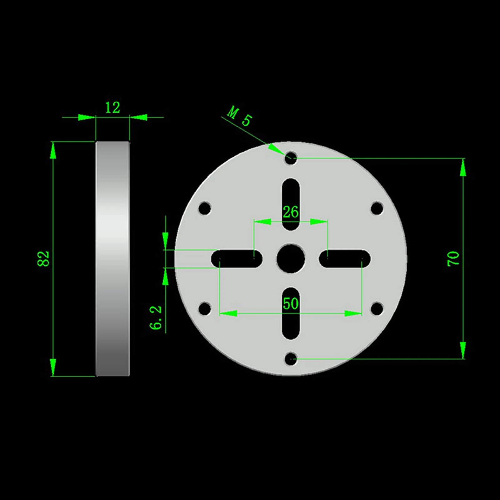 Metal Adapter For OSW Direct Drive Steering Wheel Servo Motor Flange Transfer Conversion Code For SIMAGIC\Thrustmaster \Logitech
Metal Adapter For OSW Direct Drive Steering Wheel Servo Motor Flange Transfer Conversion Code For SIMAGIC\Thrustmaster \Logitech