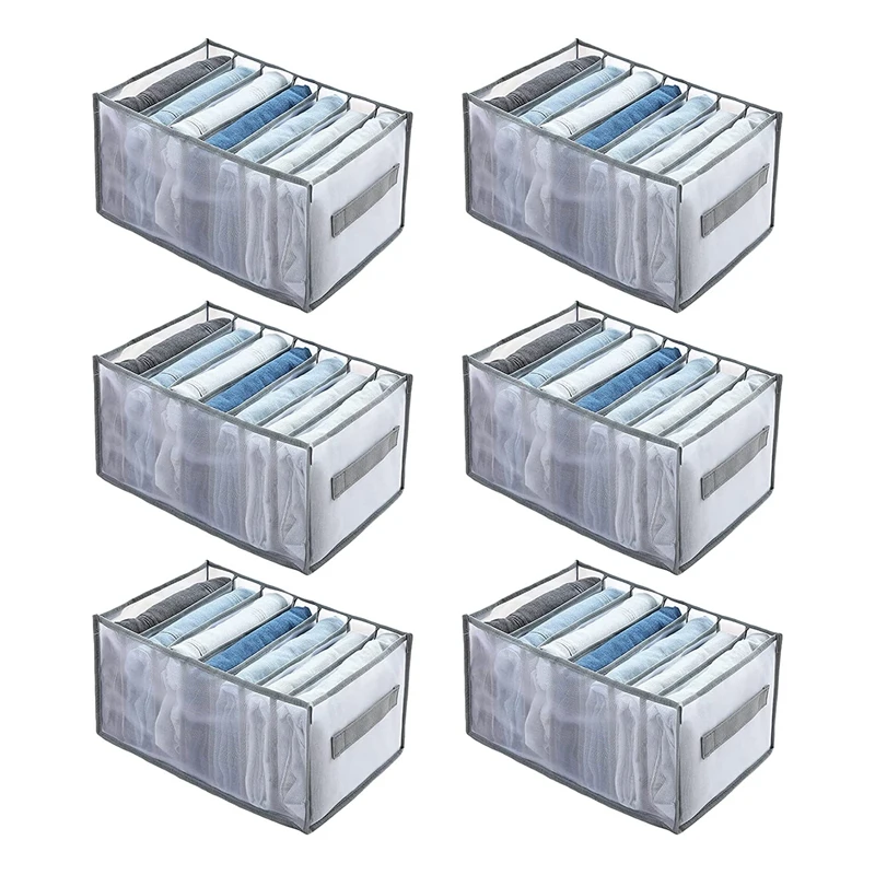 Wardrobe Organiser System For Jeans, Trousers, Shirts, Storage Boxes, Drawer Box In Wardrobe, Drawers,Clothes 6Pcs
Wardrobe Organiser System For Jeans, Trousers, Shirts, Storage Boxes, Drawer Box In Wardrobe, Drawers,Clothes 6Pcs