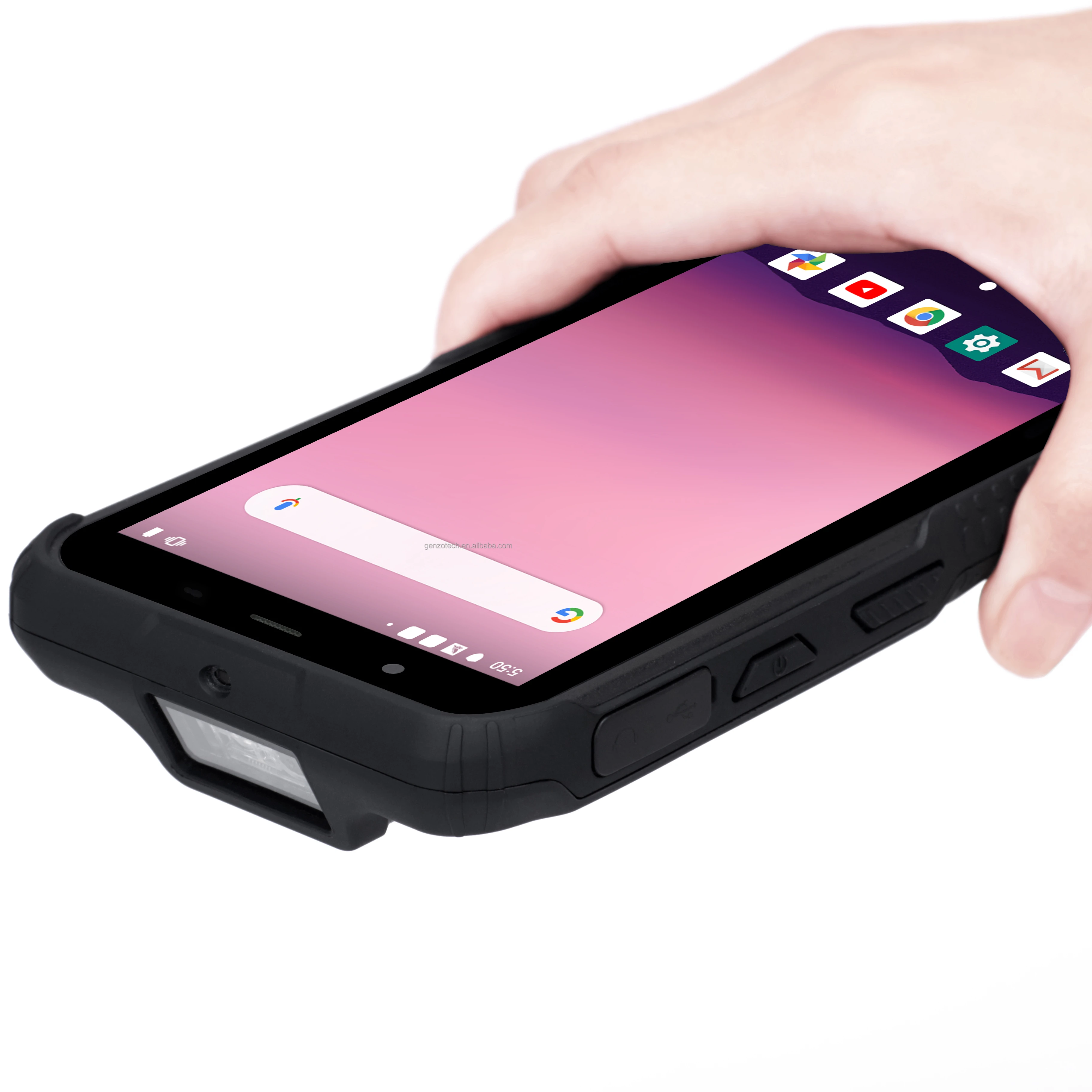 GENZO PDA Android 10.0 GMS Passed wireless barcode scanner handheld pda android rugged mobile PDAS in warehouse
GENZO PDA Android 10.0 GMS Passed wireless barcode scanner handheld pda android rugged mobile PDAS in warehouse