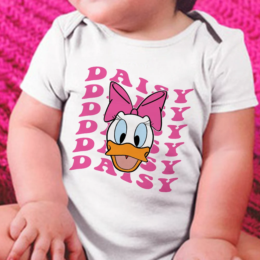 Mickey Minnie Mouse Print Disney Baby White Onesie Letter Pattern Daisy Duck Head Graphic Unisex Girl Boy 0-24M Size Bodysuit
Mickey Minnie Mouse Print Disney Baby White Onesie Letter Pattern Daisy Duck Head Graphic Unisex Girl Boy 0-24M Size Bodysuit
