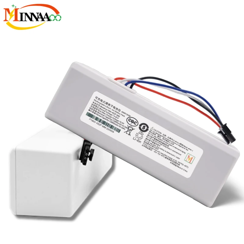 Original for Xiaomi Robot Battery 1C P1904-4S1P-MM Mijia Mi Vacuum Cleaner Sweeping Mopping Robot Replacement Battery G1
Original for Xiaomi Robot Battery 1C P1904-4S1P-MM Mijia Mi Vacuum Cleaner Sweeping Mopping Robot Replacement Battery G1