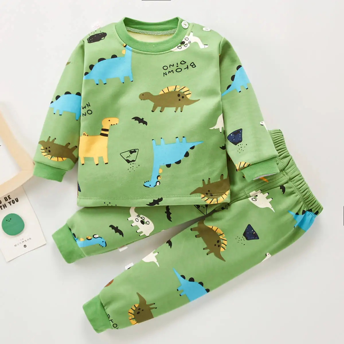 hibobi 2Pcs Kids Boys Clothes Set Children Boys Cotton Animal T-shirt & Pants Pajamas Autumn Home Wear Set for Children
hibobi 2Pcs Kids Boys Clothes Set Children Boys Cotton Animal T-shirt & Pants Pajamas Autumn Home Wear Set for Children