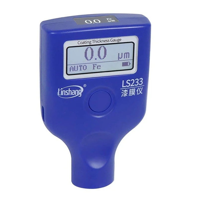 Толщиномер Linshang LS233, измеритель толщины краски с двойным OLED экраном для покраски автомобилей, устойчивый к низким температурам
Толщиномер Linshang LS233, измеритель толщины краски с двойным OLED экраном для покраски автомобилей, устойчивый к низким температурам