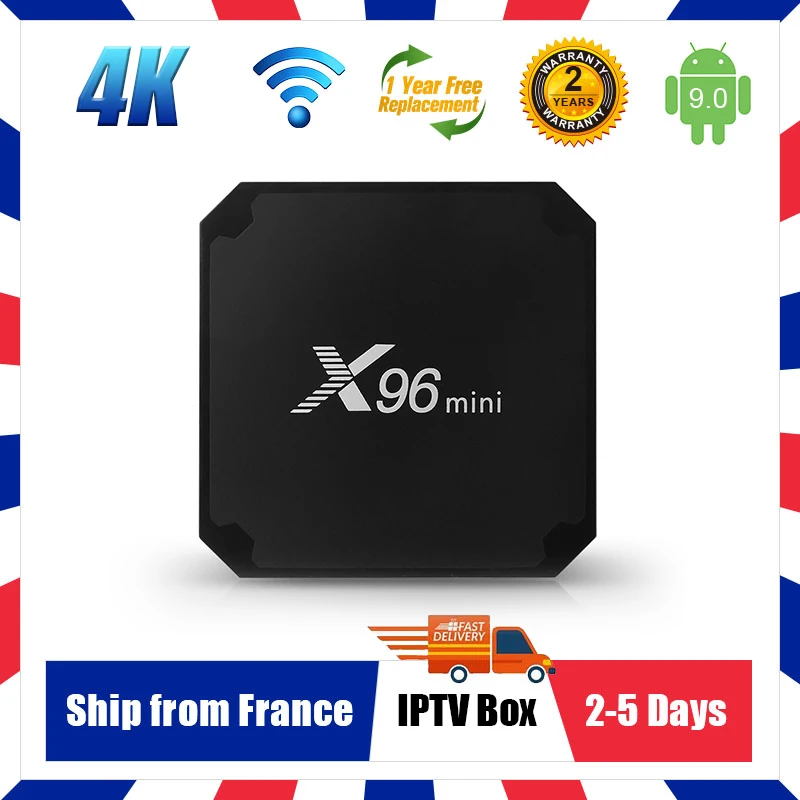 Best 4k Smart Tv Iptv Box With Wifi France Shipping 2.4G Wireless Amlogic S905W Android9.0 X96 Mini Tv Iptv Box 2GB Ram 16GB Rom
Best 4k Smart Tv Iptv Box With Wifi France Shipping 2.4G Wireless Amlogic S905W Android9.0 X96 Mini Tv Iptv Box 2GB Ram 16GB Rom