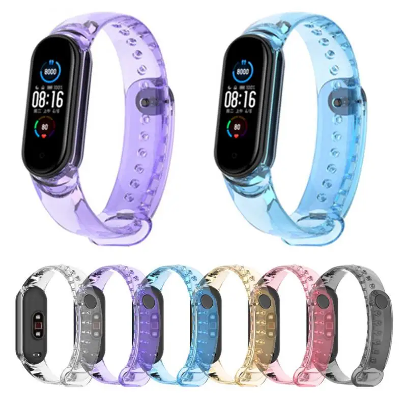 Silicone Bracelet For Xiaomi Mi Band 3 4 Sport Wristband Transparent Strap Replacement Straps For Mi Band 3 Smart Watch Band
Silicone Bracelet For Xiaomi Mi Band 3 4 Sport Wristband Transparent Strap Replacement Straps For Mi Band 3 Smart Watch Band