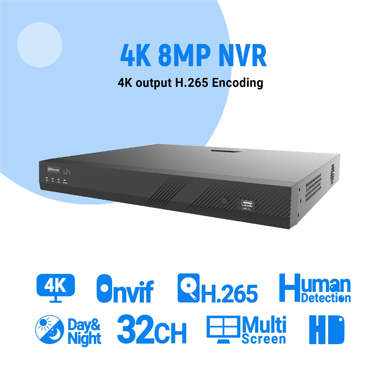 Сетевой видеорегистратор UIN, 32 канала, 4K/8 Мп, без POE, запись в реальном времени, H.265 UNIVIEW OEM 25/30FPS 2 SATA P2P
Сетевой видеорегистратор UIN, 32 канала, 4K/8 Мп, без POE, запись в реальном времени, H.265 UNIVIEW OEM 25/30FPS 2 SATA P2P