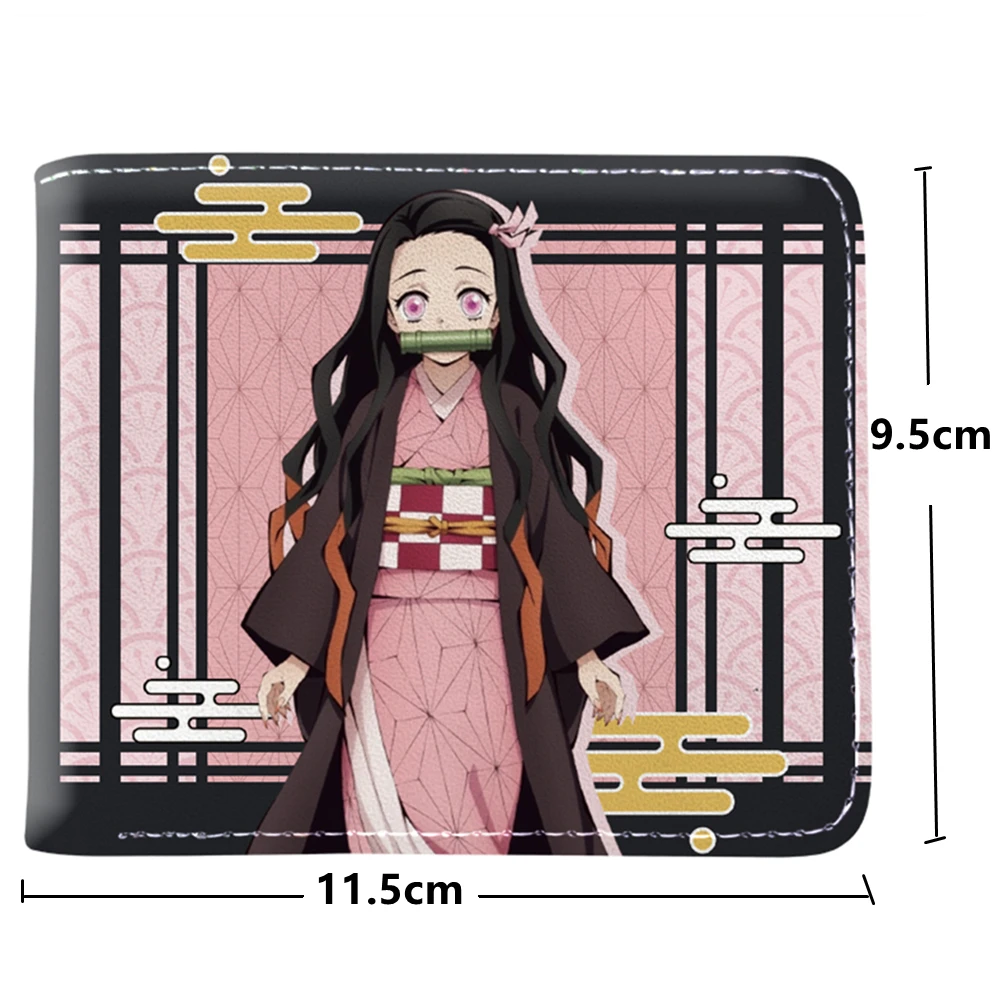PU Japanese Anime Wallet Demon Slayer Kimetsu No Yaiba Tanjiro Kamado Short Purse For Young With Card Holder
PU Japanese Anime Wallet Demon Slayer Kimetsu No Yaiba Tanjiro Kamado Short Purse For Young With Card Holder