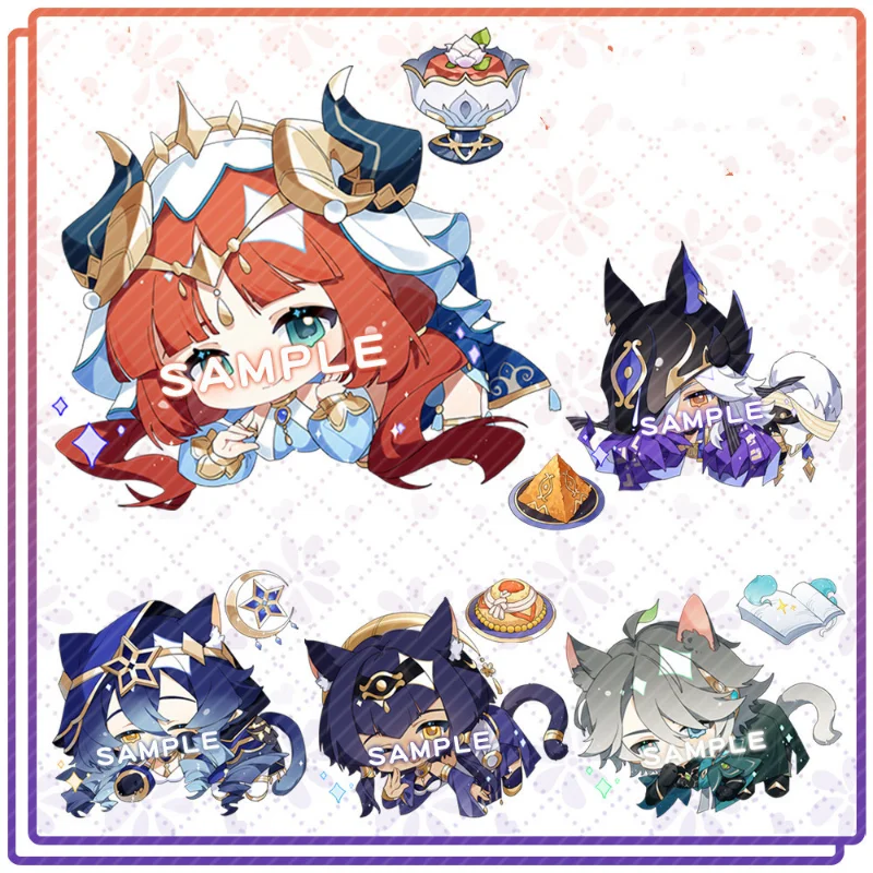 Genshin Impact Anime KeyChain Layla Candace Al Haitham Nilou Men Key Chain for Women Figure Acrylic Kawaii Keyring Pendant Gifts
Genshin Impact Anime KeyChain Layla Candace Al Haitham Nilou Men Key Chain for Women Figure Acrylic Kawaii Keyring Pendant Gifts