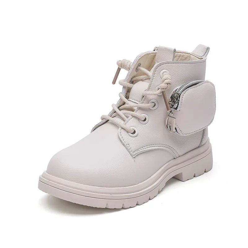 Fashion Children Soft Leather Boots with Pocket New 2023 Brand Kids Boys Girls High Top Sneakers Toddler Non-slip Riding Boots
Fashion Children Soft Leather Boots with Pocket New 2023 Brand Kids Boys Girls High Top Sneakers Toddler Non-slip Riding Boots