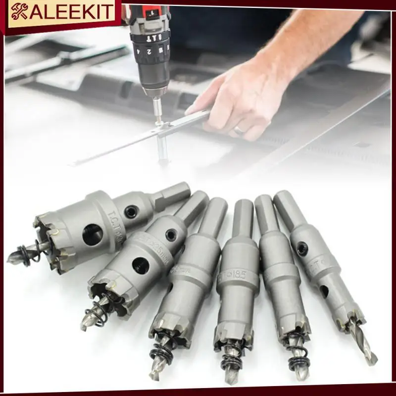 1PCS 14-50mm Core Drill Bit Stainless Steel Hole Saw TCT Carbide Tip Drill Bit Metal Cutting Drilling Power Tools Set
1PCS 14-50mm Core Drill Bit Stainless Steel Hole Saw TCT Carbide Tip Drill Bit Metal Cutting Drilling Power Tools Set