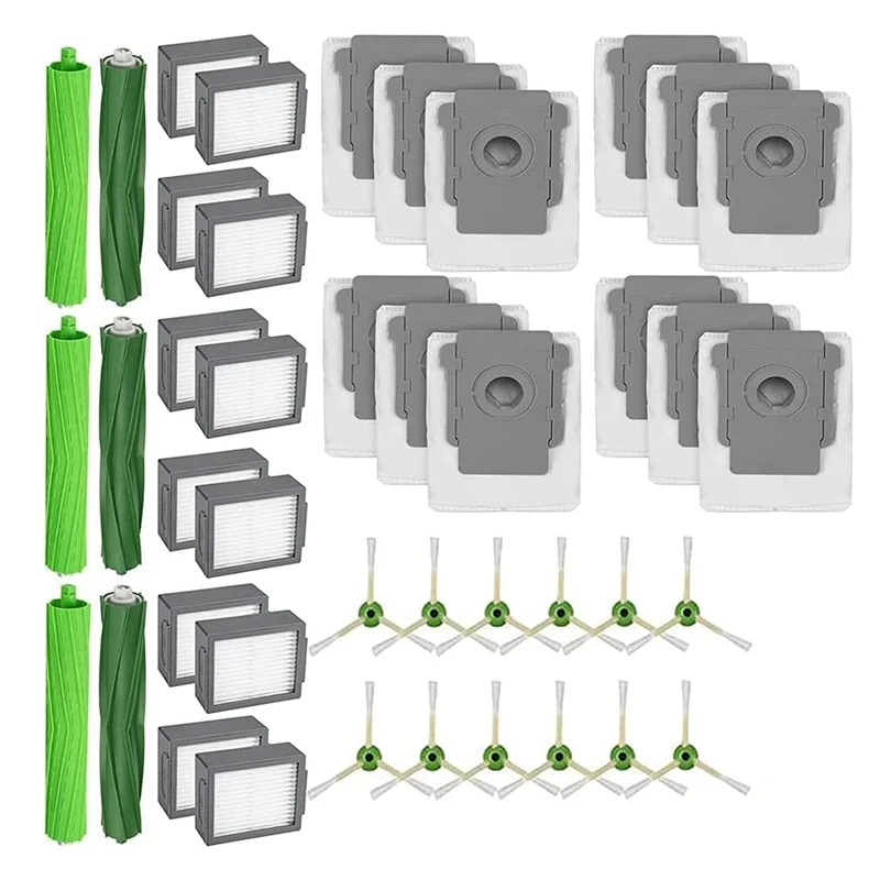 Robot Sweeping Accessories Main Brush Side Brushes Filters For Irobot Roomba I7 I7+ E5 E6 Robot Vacuum Cleaner Accessories
Robot Sweeping Accessories Main Brush Side Brushes Filters For Irobot Roomba I7 I7+ E5 E6 Robot Vacuum Cleaner Accessories