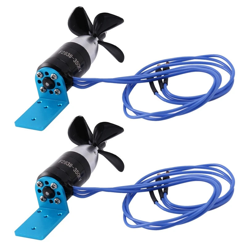 2X IPX8 Waterproof Underwater Thruster 350KV 2.4KG Thrust Brushless Motor With 55Mm 60Mm Propeller For ROV RC Boats CW
2X IPX8 Waterproof Underwater Thruster 350KV 2.4KG Thrust Brushless Motor With 55Mm 60Mm Propeller For ROV RC Boats CW